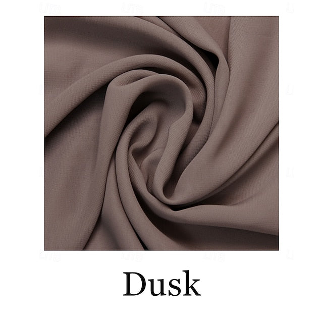 Bride V Dress Simple Mother of Elegant A-Line the Neck