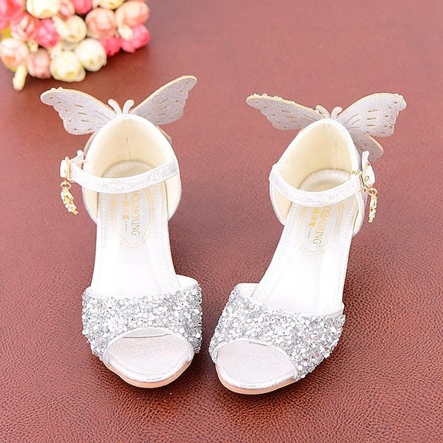 Princess Glittery – Butterfly Sparkly Girls' Shoes