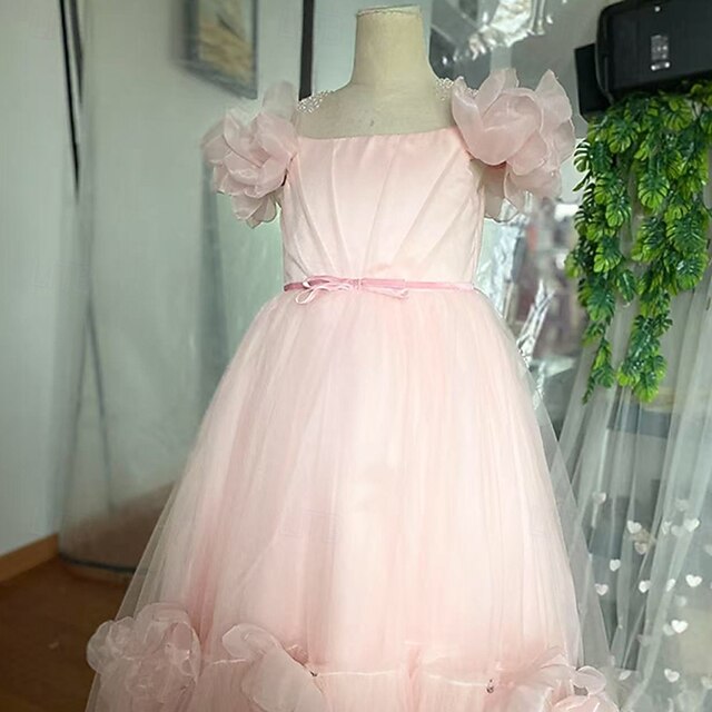 Flower Girl Party First Dress Communion Girls'