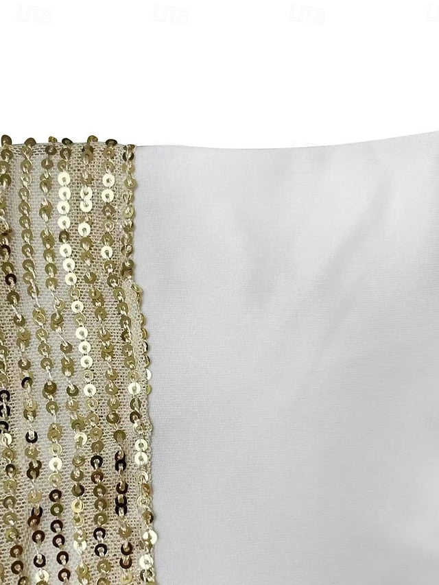 Women's Blouse Sequins Patchwork Pocket Solid Color Basic