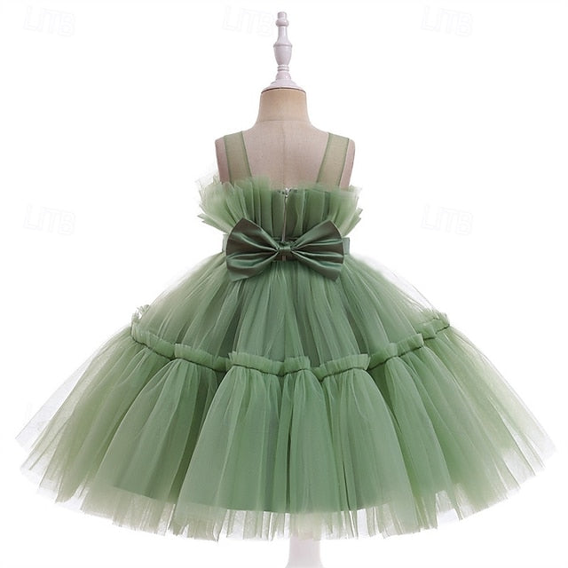 Girls' Kid's Princess Flower Girl Dress