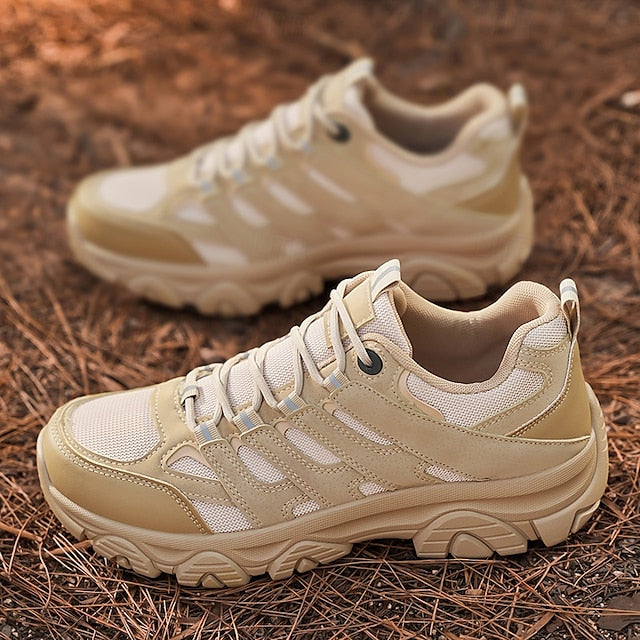 Sneakers Beige - Hiking Men's Outdoor Lightweight