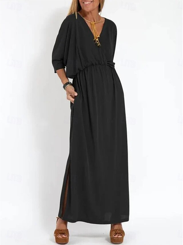 Women's Maxi Dress Casual Dress A Line Dress Stylish Basic