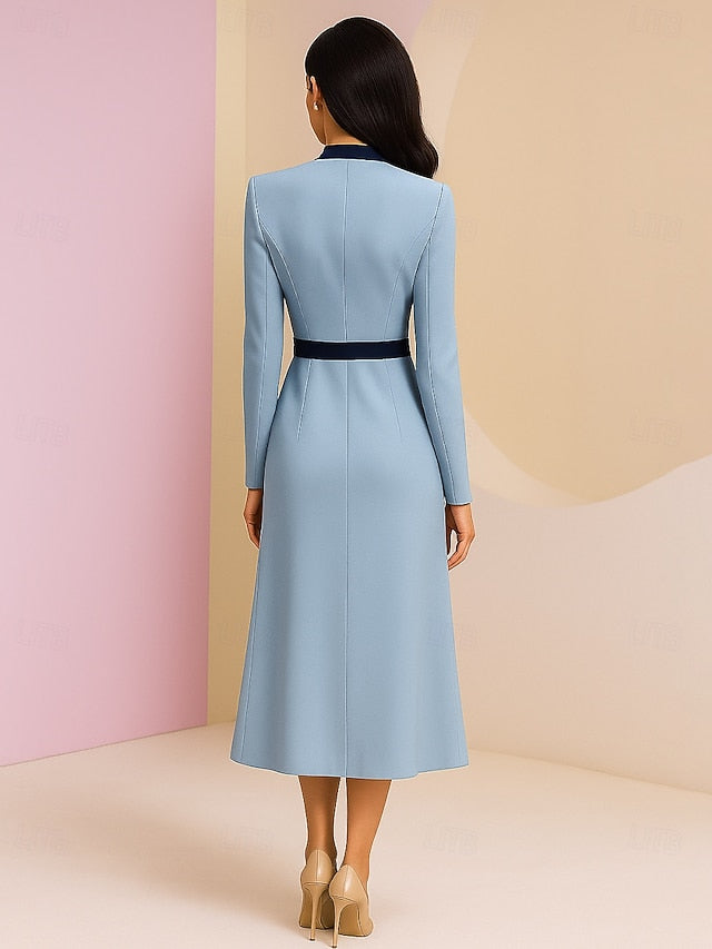 Sheath Column Ankle Length Party Dress Cocktail Dress Wedding