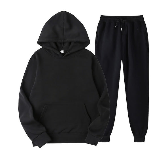 Women's Hoodie Tracksuit Pants Sets Sweatpants Joggers Long