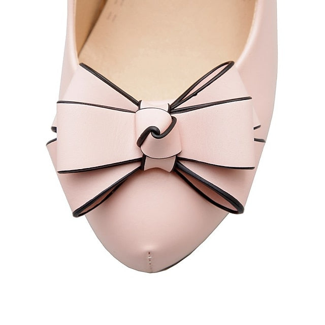 PU Lolita Shoes Heel Daily Girls' Cosplay Heels