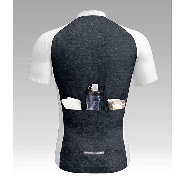 Men's Women's Cycling Jersey Graphic Geometric Letter