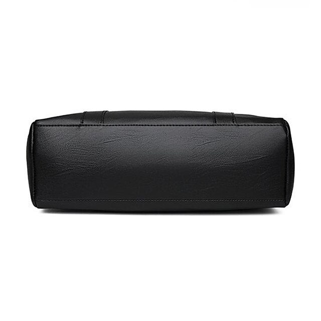 Bag Women's Tote Black – Stylish Leather Faux Large