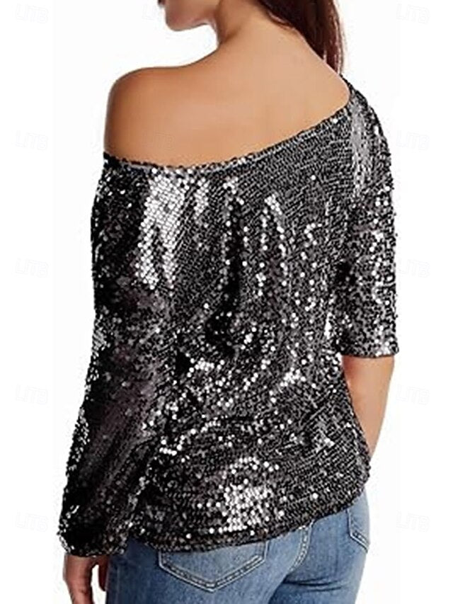 Women's Sequin Sparkly Party Glitter Sequins Sparkly