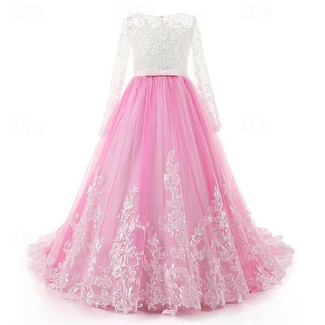 Princess Flower Kid's Dress Girls' Girl