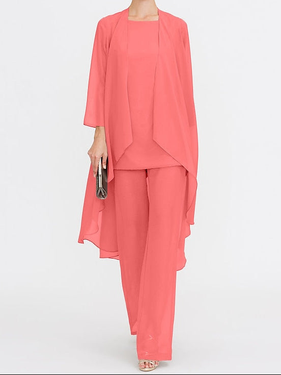 3 Mother Wedding Piece the of Bride Beach Pantsuit