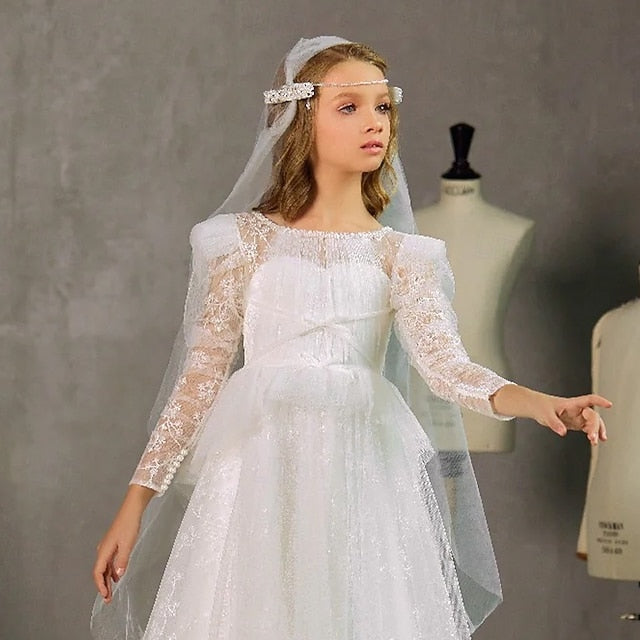 Gown Girl First Formal Princess Flower Girls' Dress