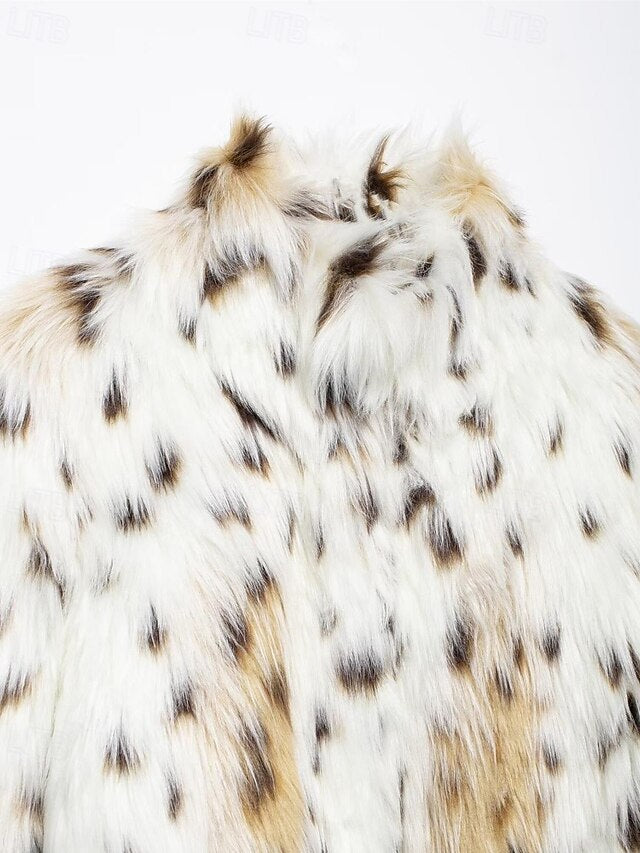 Comfortable Warm Furs Faux Coat Fur Women's Leathers