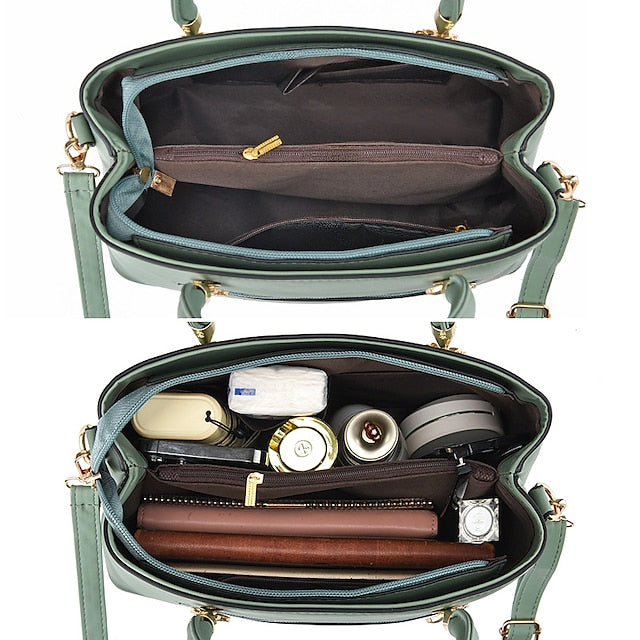 Handbag Crossbody Boston Shoulder PU Women's Bag