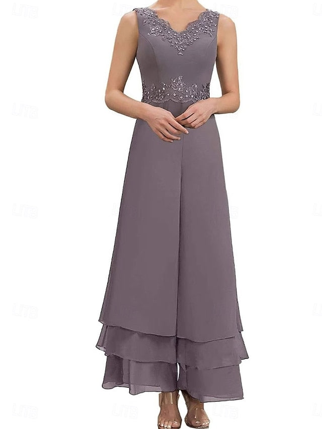 Wedding the Bride Guest Elegant Sets Dress Mother of