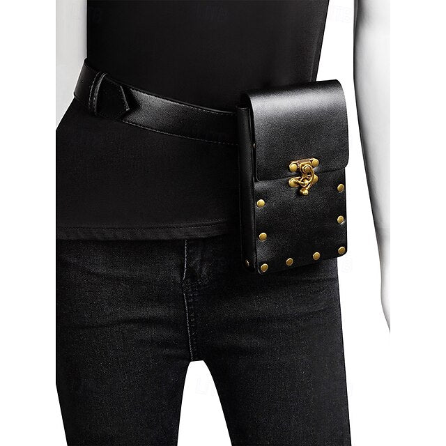 Waist Leather Women's Faux with Bohemian Western Bag