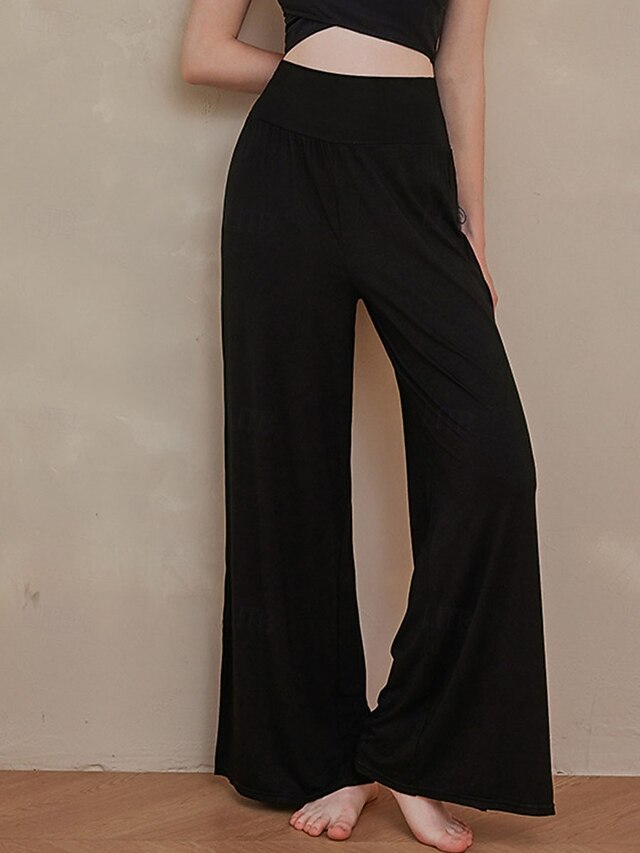 Women's Wide Leg Chinos Elegant Vintage Fashion Full Length