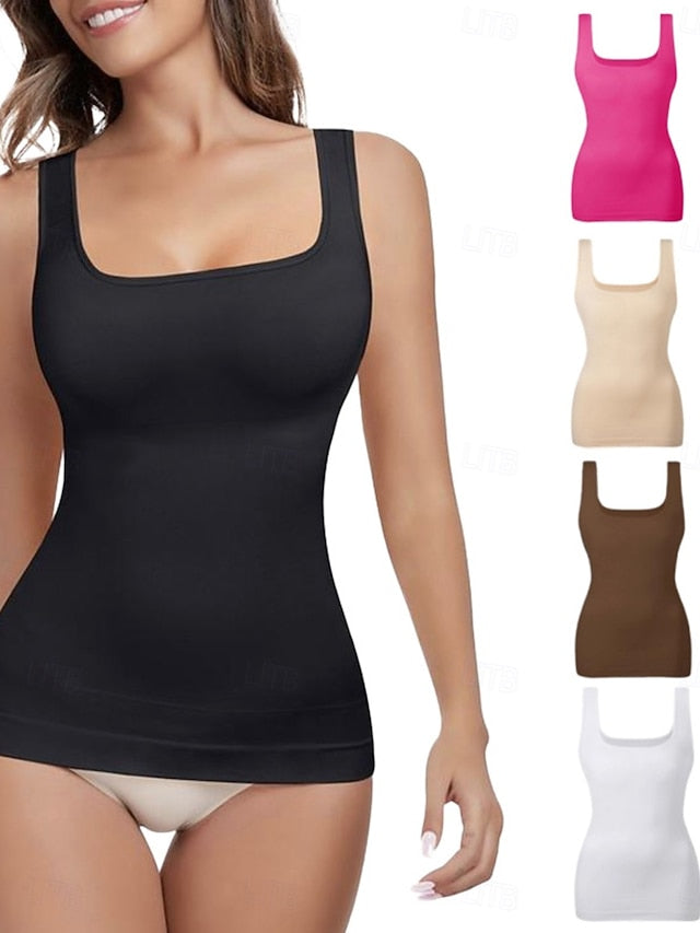 Women's Blouse Plain Active Stylish Sleeveless U Neck