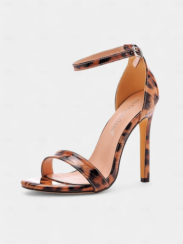 Sleek Stiletto Metallic – Sandals Wedding Heel for Women