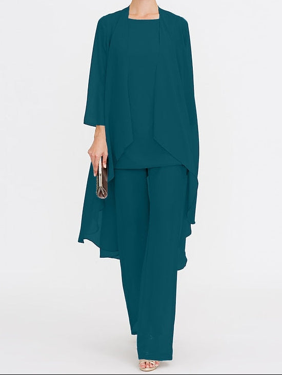 3 Mother Wedding Piece the of Bride Beach Pantsuit