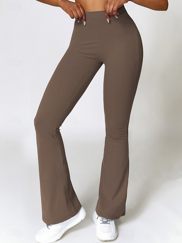 Women's Bell Bottom Chinos Vacation Streetwear Casual Full