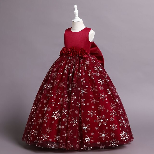 Flower Kids Little Wedding Party Girls' Line A Dress