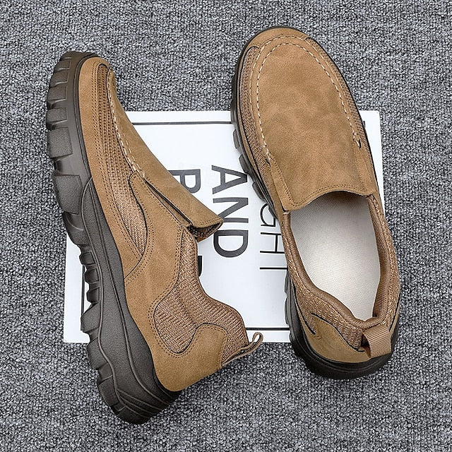 Sandals Slip-On Perforated Design Stylish with Maroon Men's