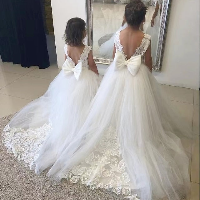 First Communion Dress Party Girls' Flower Girl