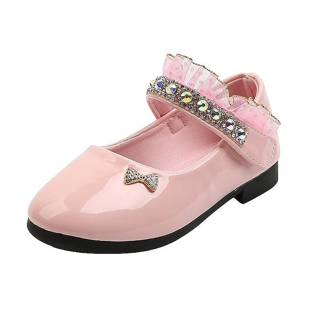 Daily Girls' Jane Water Mary PU Shoes Lolita Flats