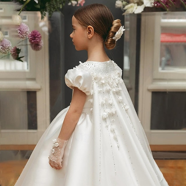 Dress Party Girls' Communion Girl Flower First