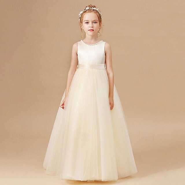 Girls' Flower Girl Dress Kid's Princess