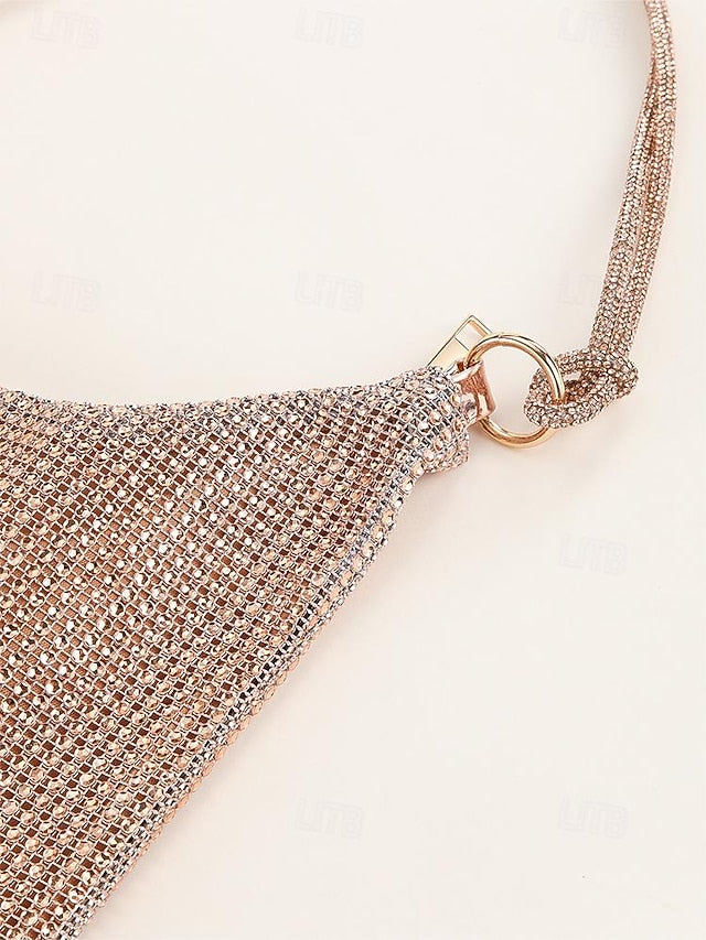 – Women's Handbag Shoulder Bag Evening Rhinestone Elegant
