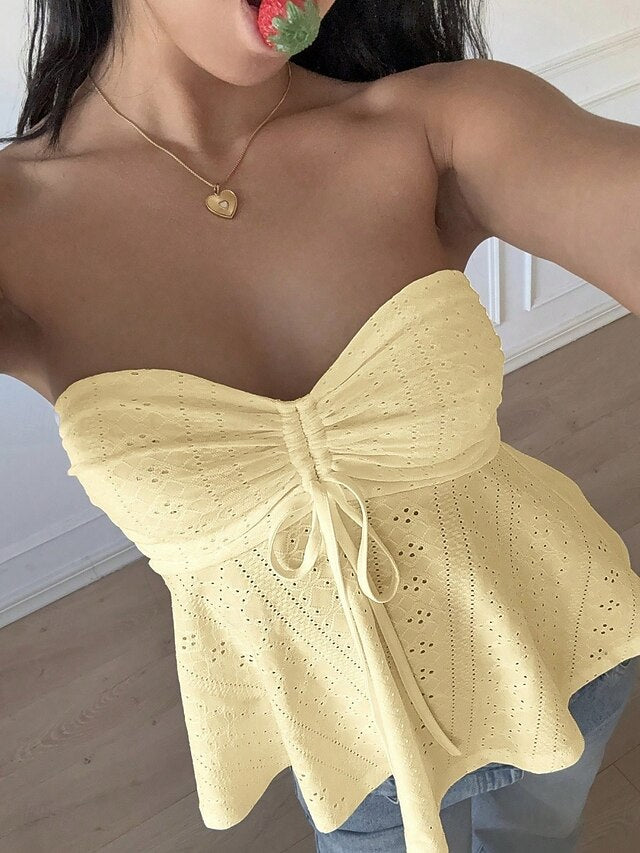 Women's Camisole Tank Top Solid Color Elegant Daily Stylish