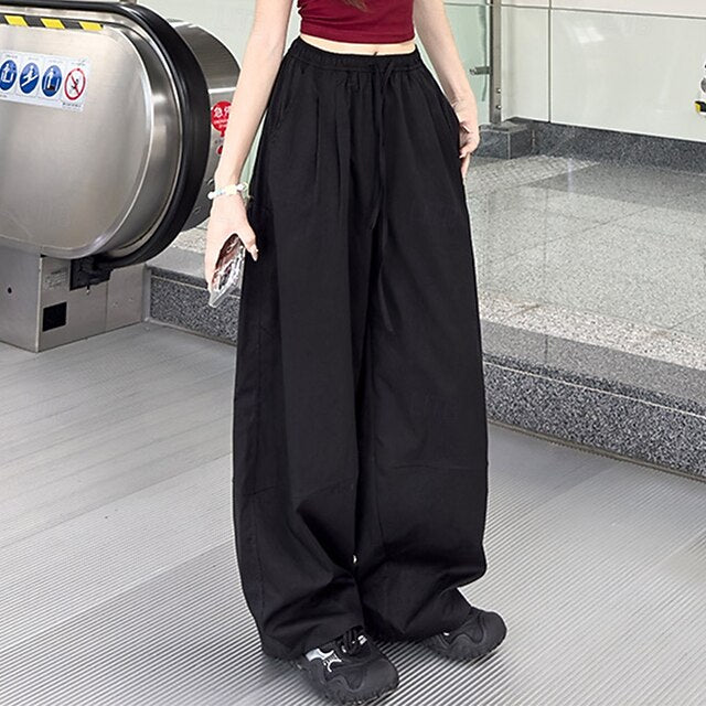Women's Trousers Baggy Pants Casual Pants Vacation Fashion