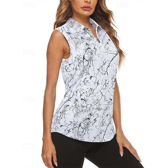 Women's Graphic Sport Shirt Golf Polo Shirt Tennis Shirt