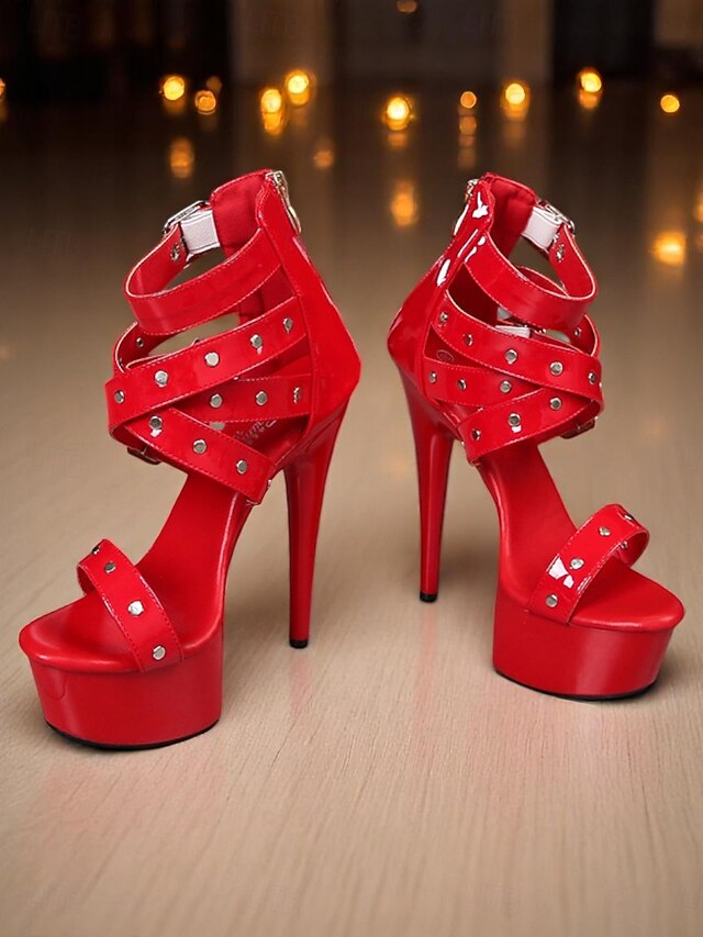with High White Women's Straps Platform Buckled and Heels