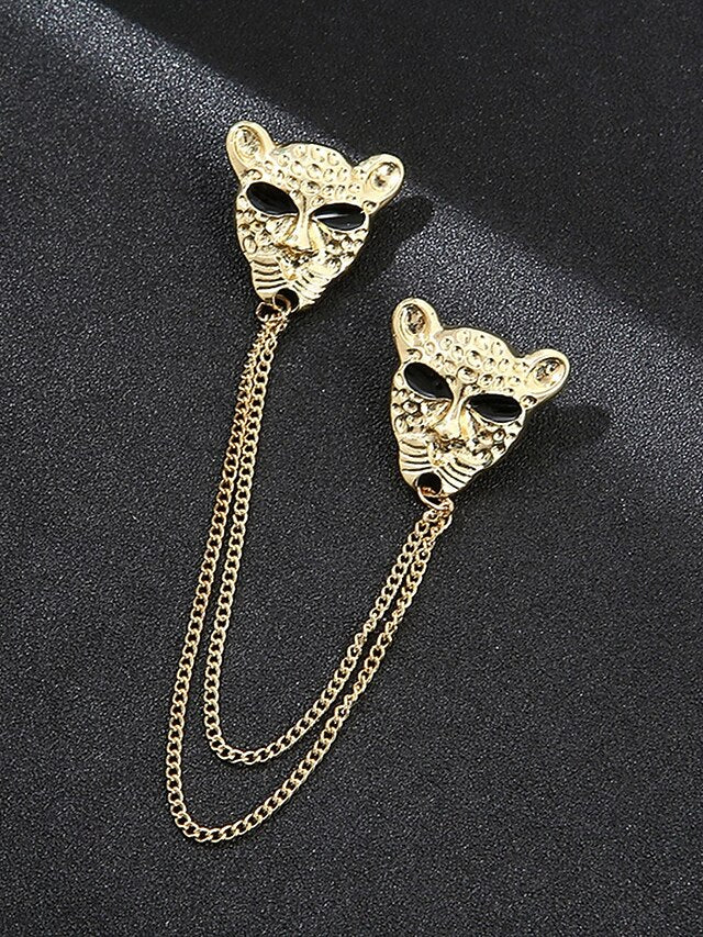 Lapel with Brooch Christmas Men's Pin Deer