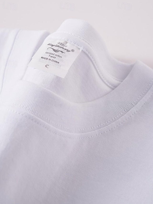Women's T Shirt 100% Cotton Solid Color Stylish Classic