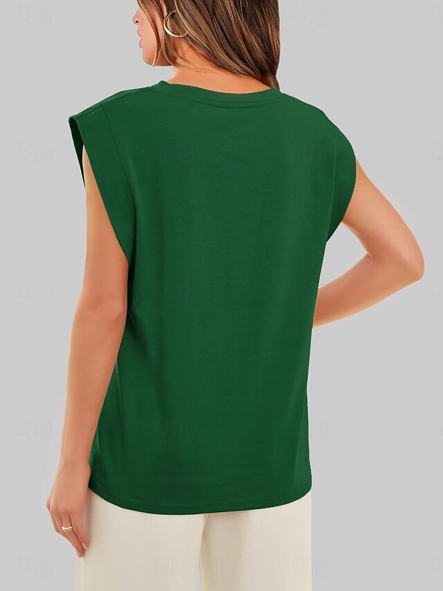 Women's Tank Top Plain Fashion Stylish Classic Sleeveless