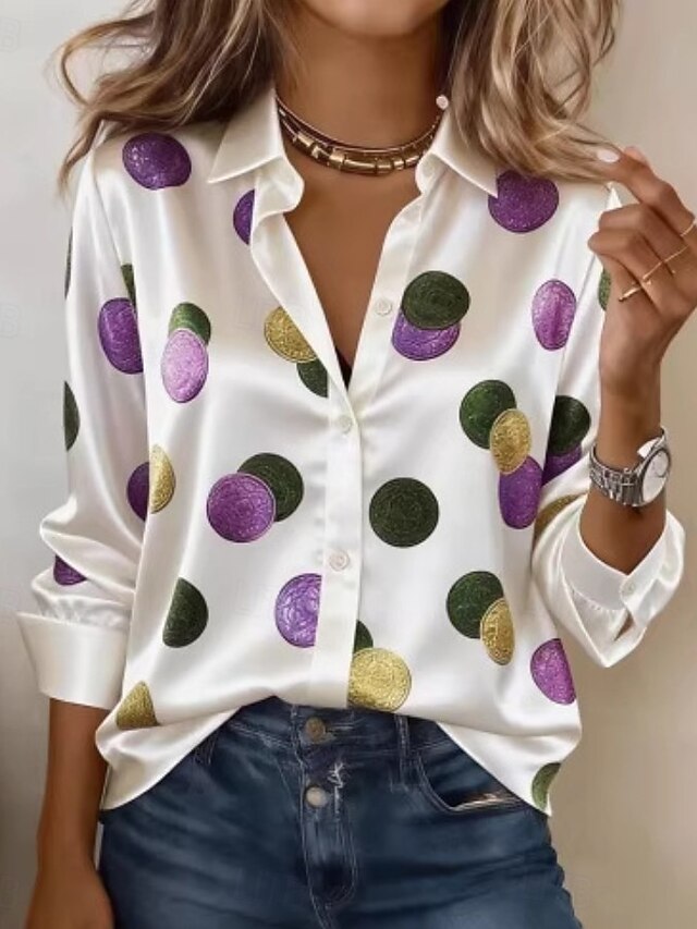 Valentine's Day Women's Shirt Floral Graphic Elegant