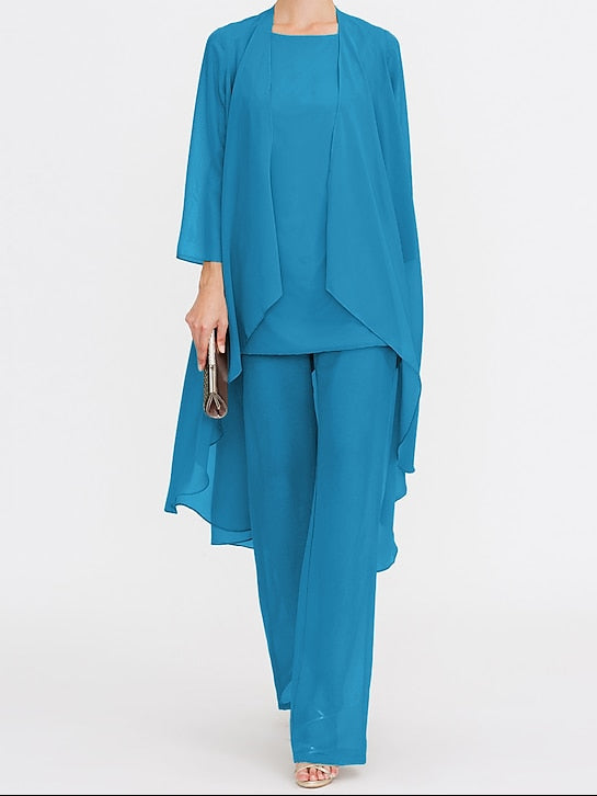 3 Mother Wedding Piece the of Bride Beach Pantsuit