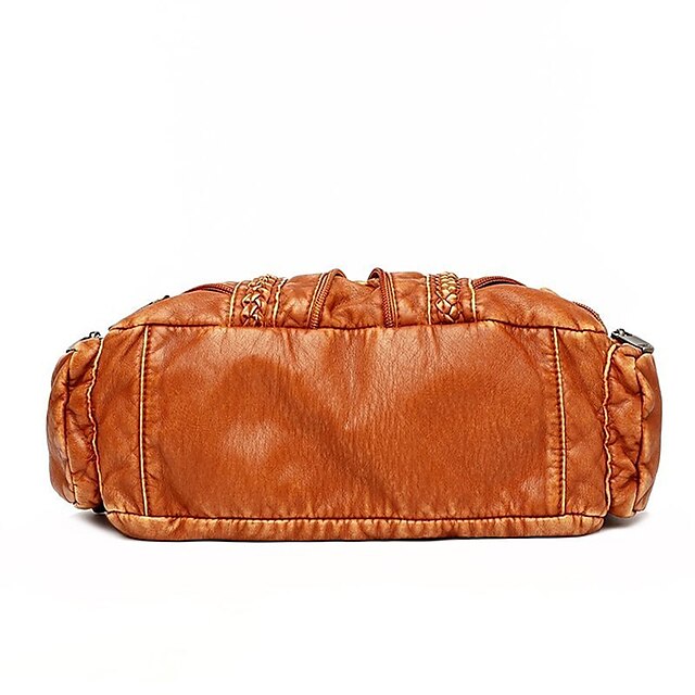 Stylish - Women's Brown Leather Bag Shoulder Vintage