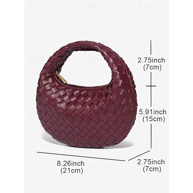 PU Handbag Party Women's Evening Leather Wristlet Bag
