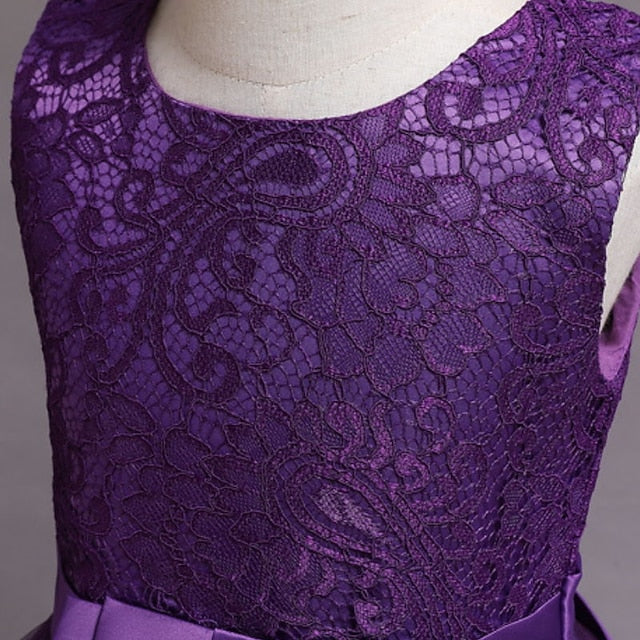 Line Plain Kids Girls' Little A Dress Party Floral