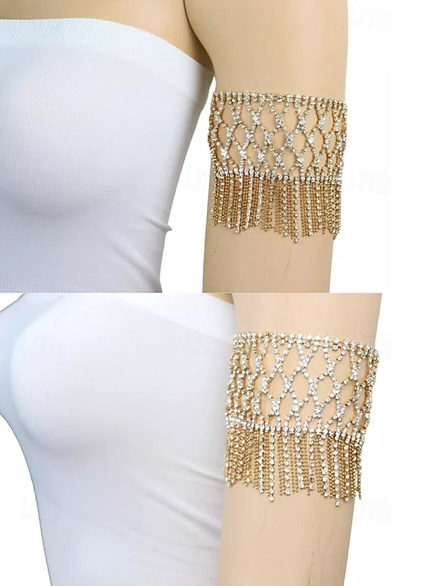 Women's Chain – Crystal Bracelet Hand Rhinestone Luxury