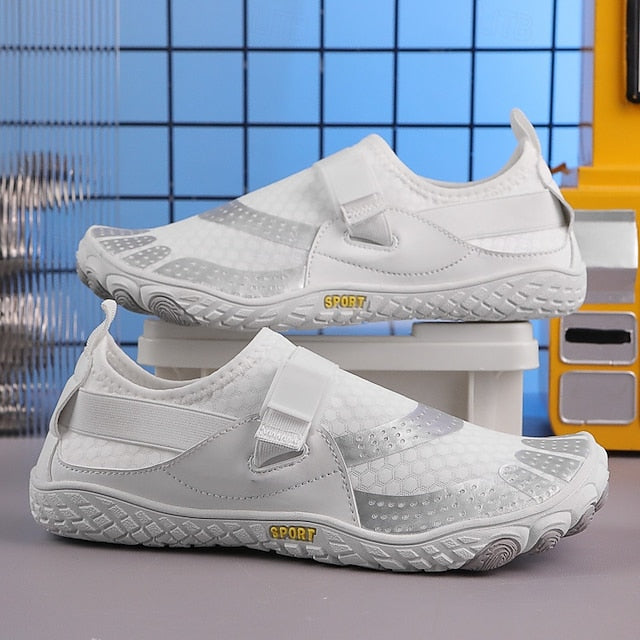 Men's Woven Trendy – Knit Nylon Sneakers Multicolor