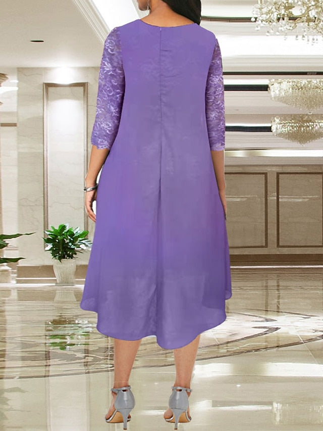 A-Line Mother Guest Dress the Bride Wedding of Beach