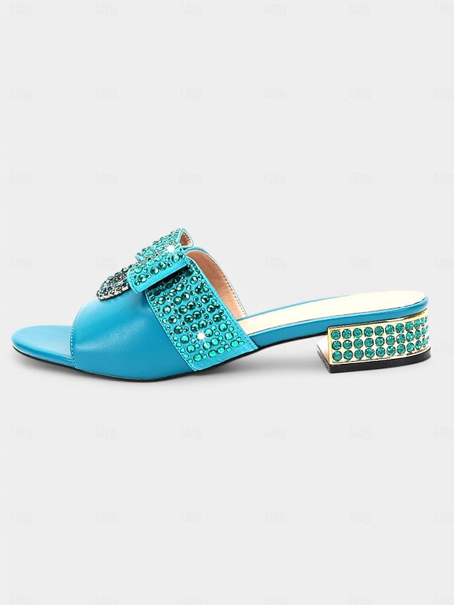 – with Clutch Sandals Gold Flat Rhinestone Bow Matching