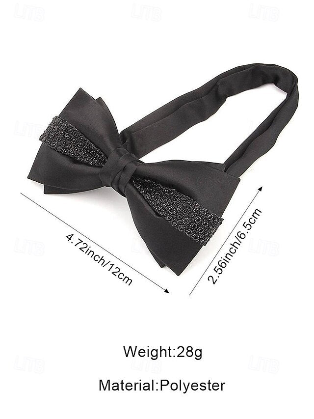– Tie Red Bow Men's Christmas
