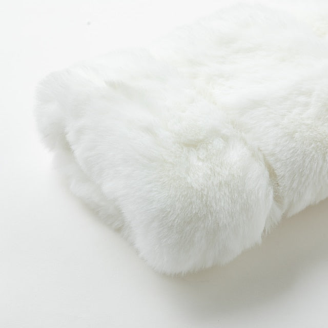 Fur Active Street Coat Women's Elegant Comfortable Faux